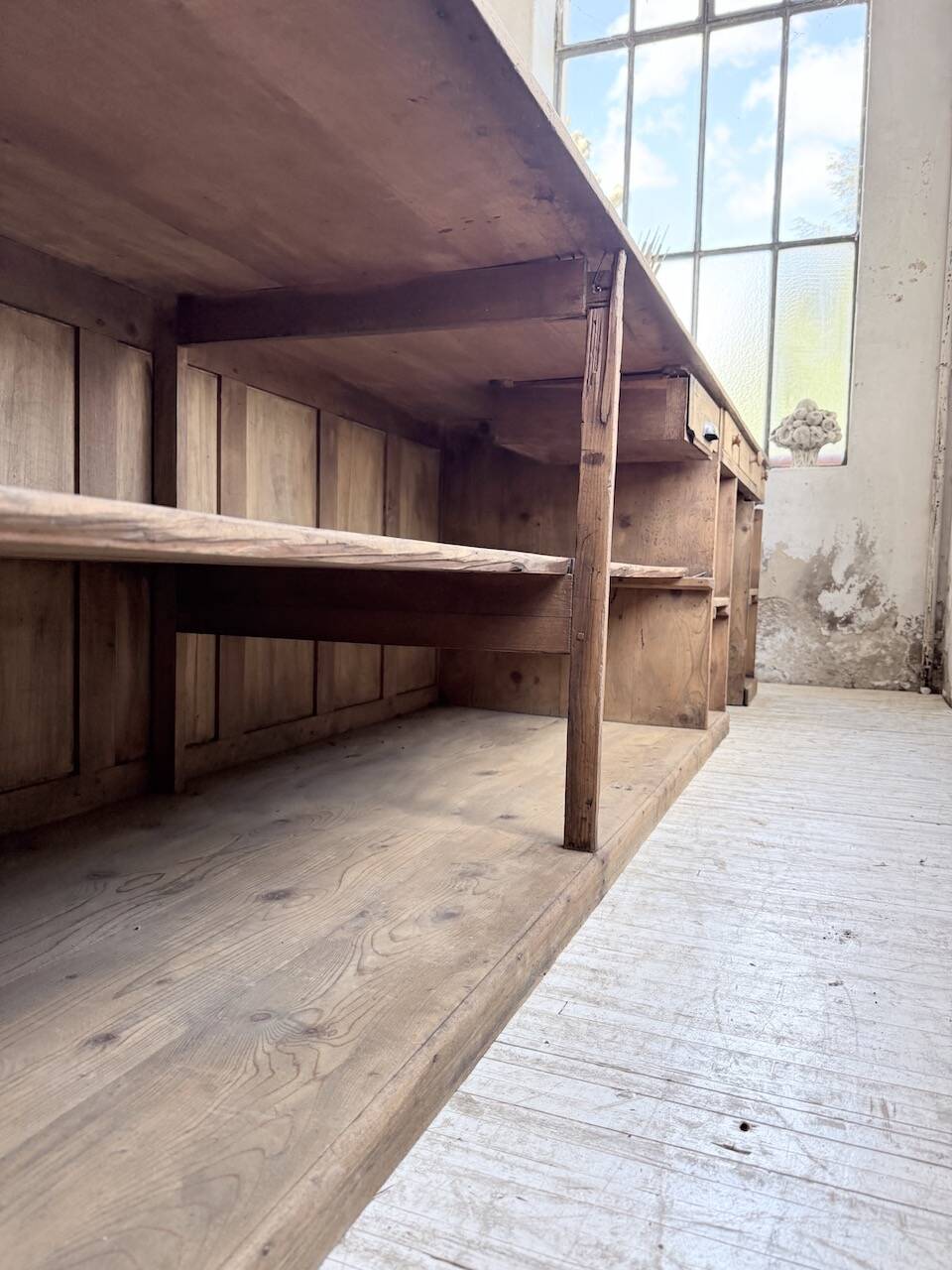 Comptoir de métier pin XXL 3m5 1950