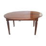 Table ovale en merisier