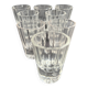 8 Liqueur Glasses – Blown and Cut Crystal