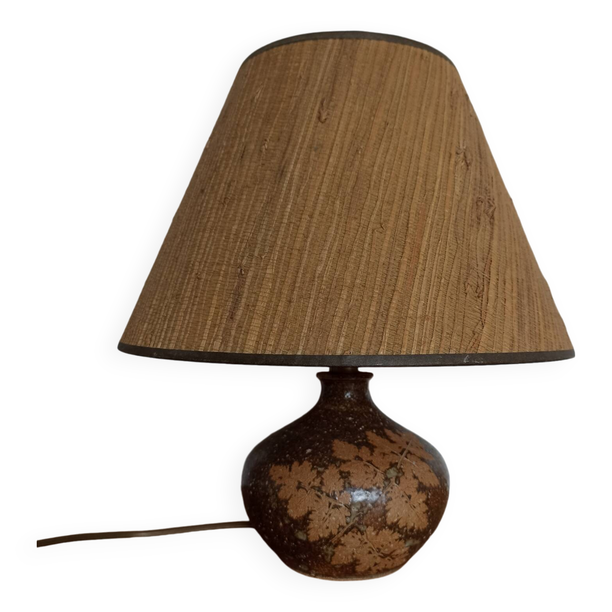 70s ceramic lamp