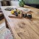XXL solid oak kitchen island/worktop 180 x 105