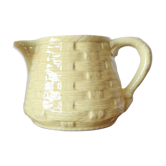Pichet Digoin jaune pâle