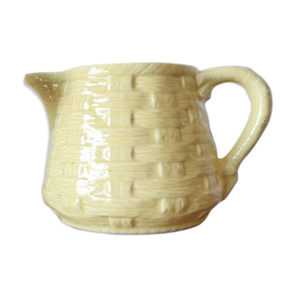 Digoin pitcher pale yellow