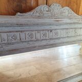 Grey country mirror - 78x128cm