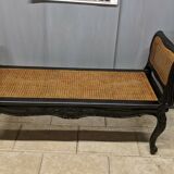 Louis XV style bench, canage bench