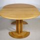 Mid Century Extendable Solid Alder Dining Table by Rainer Daumiller, 1970s
