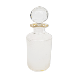 Frosted glass bottle