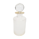 Frosted glass bottle