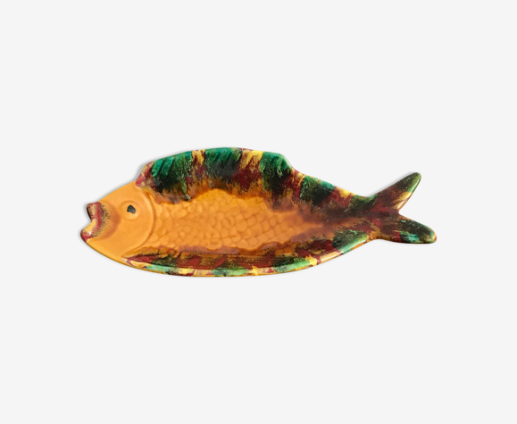 Vide-poche zoomorphe poisson, Vallauris, céramique
