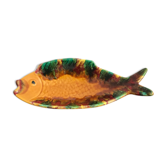 Zoomorphic fish pocket tray, Vallauris, ceramics