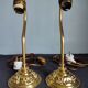 Paire de lampe col de cygne vintage