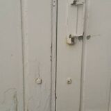 Shutters 4 leaves H148xL245cm antique oak pair 1