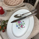 Plat ancien artisanal made in france digoin