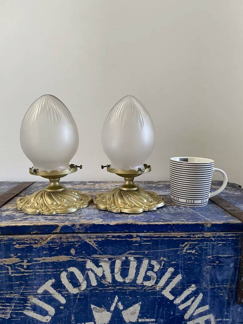 Set of two Art Deco ceiling lights