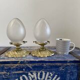 Set of two Art Deco ceiling lights