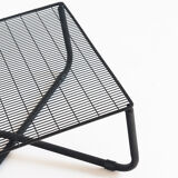 Vintage iron coffee table "Jarpen" by Niels Gammelgaard for Ikea, 1983