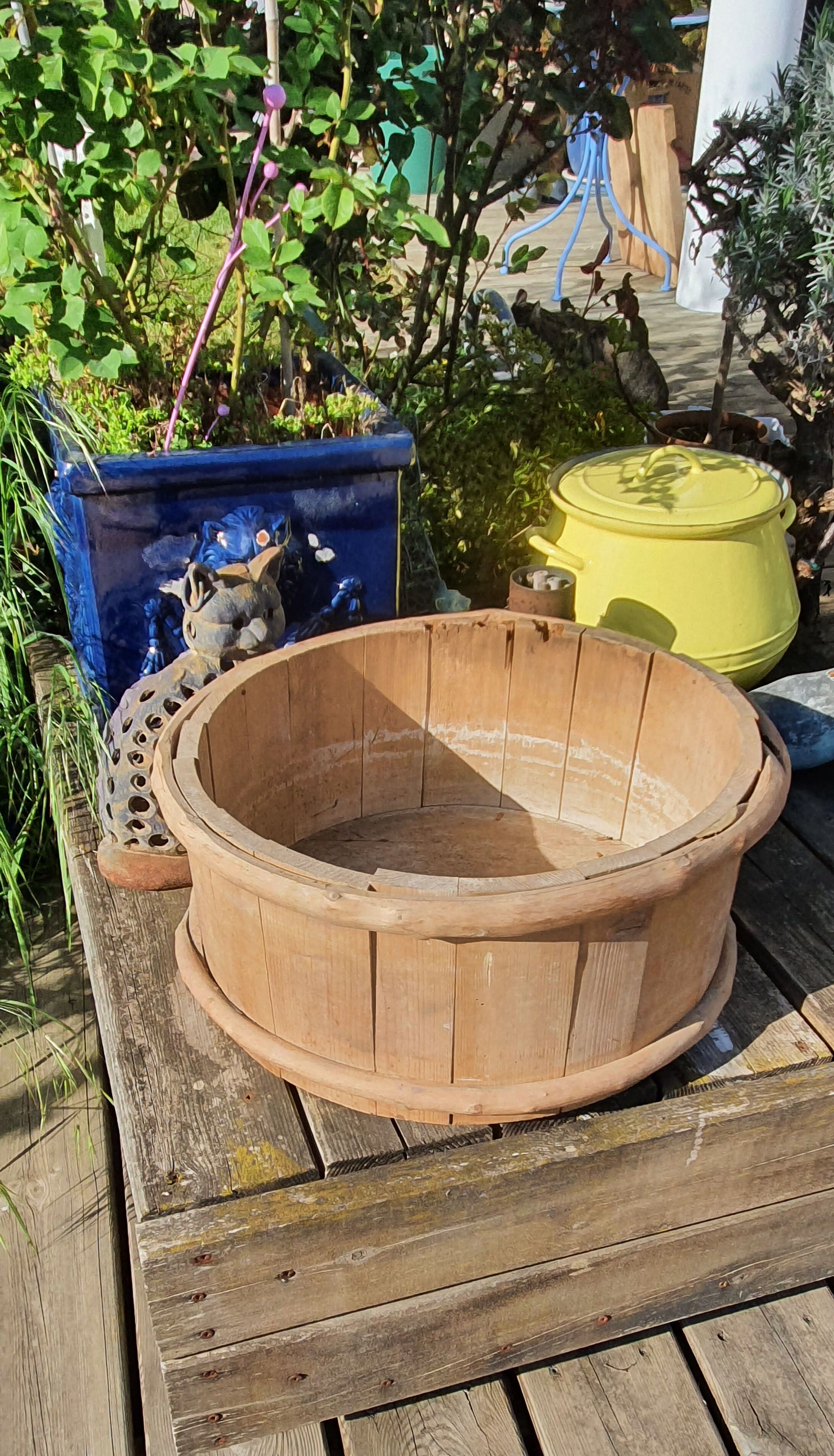 Baquet en bois