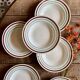 Set of 6 vintage deep plates, Gildas models