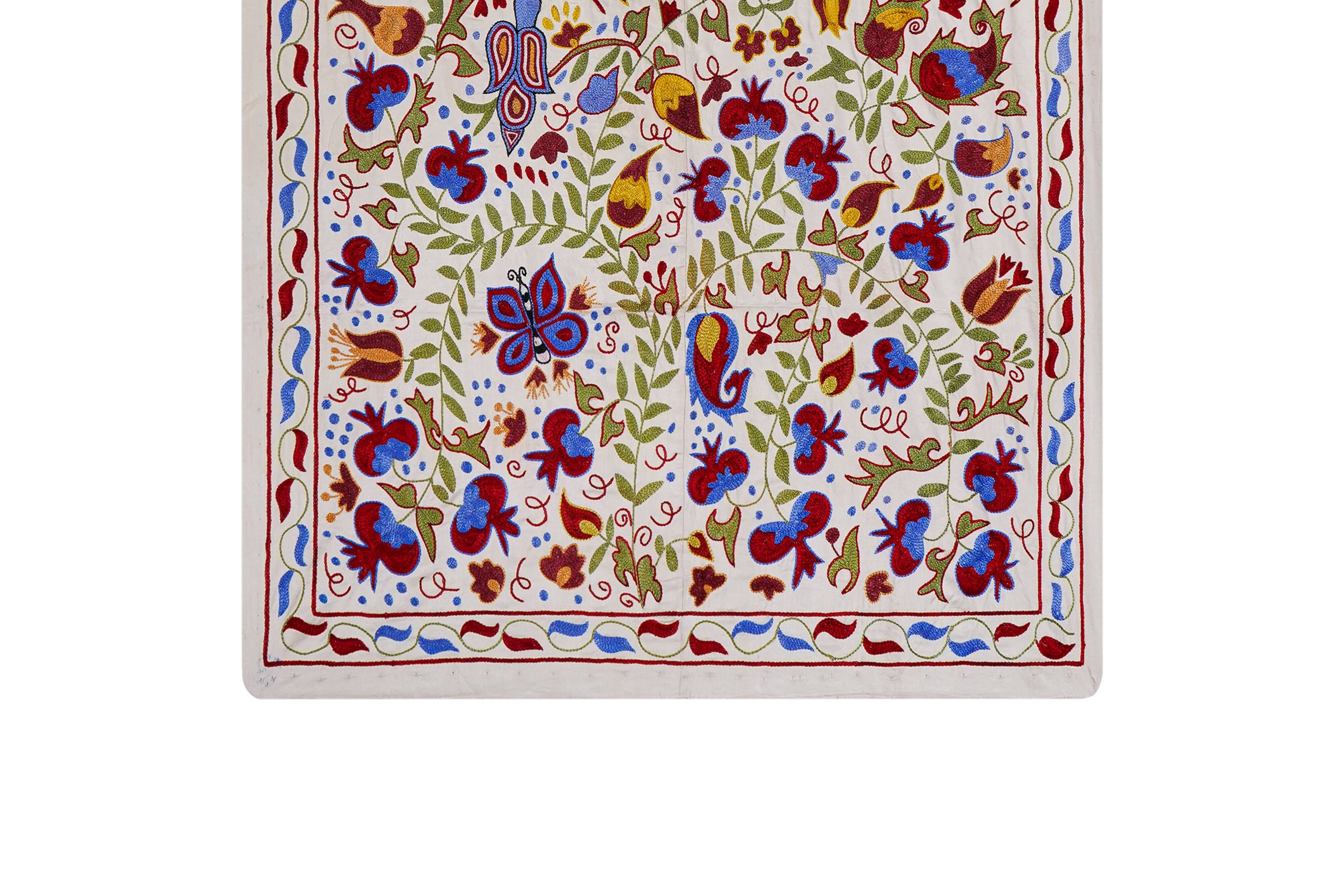 Hand-knotted rug, vintage Turkish rug 109x184 cm