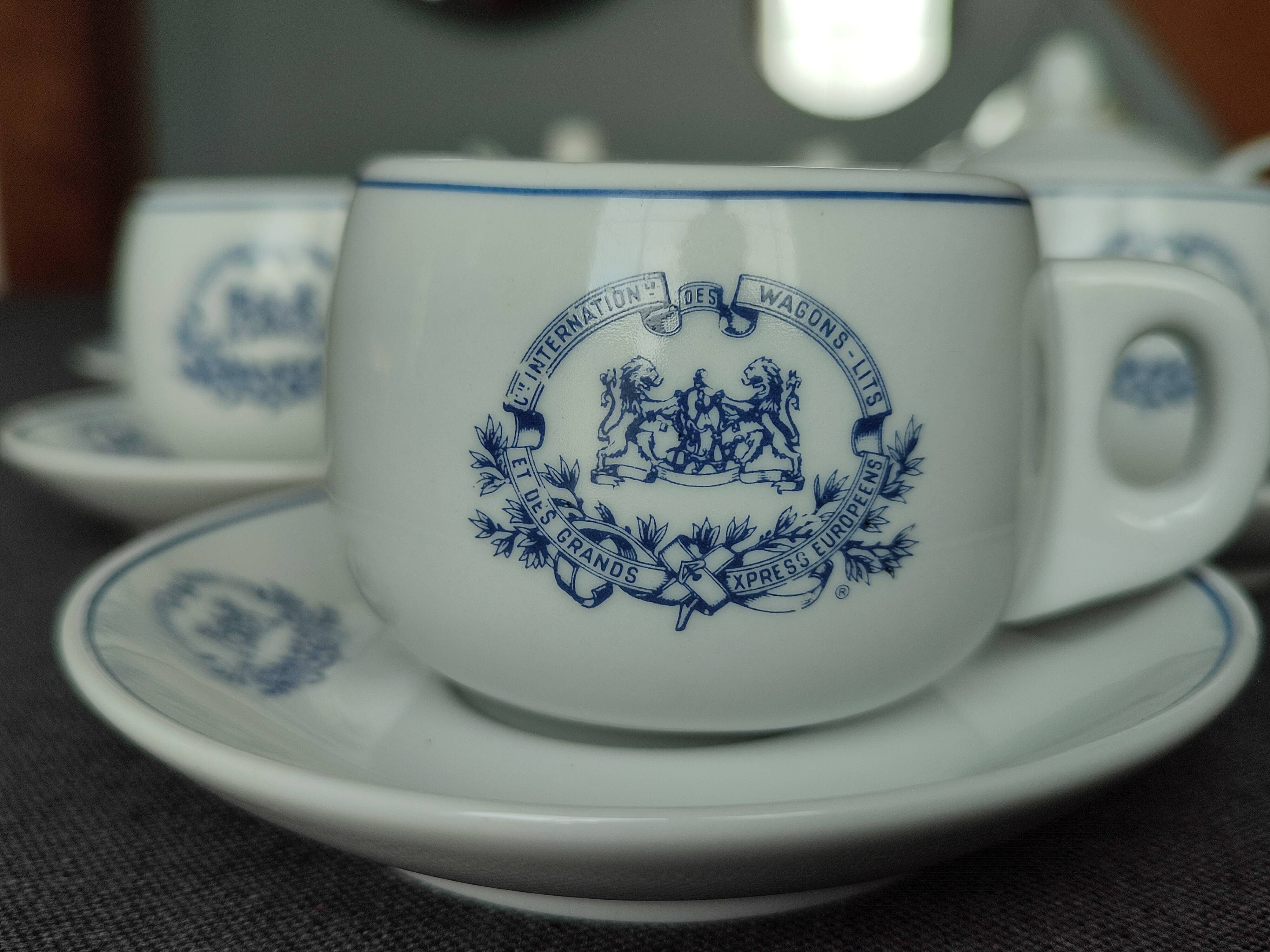 Vintage tea/coffee service Compagnie Internationale des Wagon Lit-Orient Express.