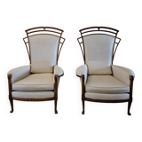 Pair of armchairs
