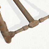 Antique table in natural wood