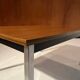 Table basse en acier et teck, 1970