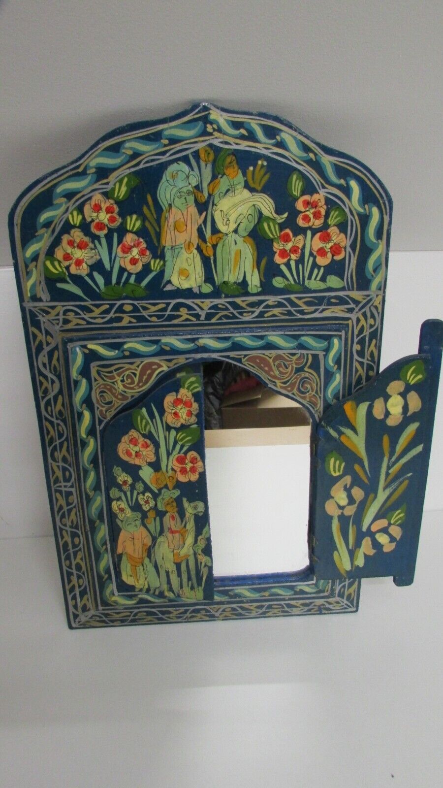 Wall mirror with shutters Persian décor