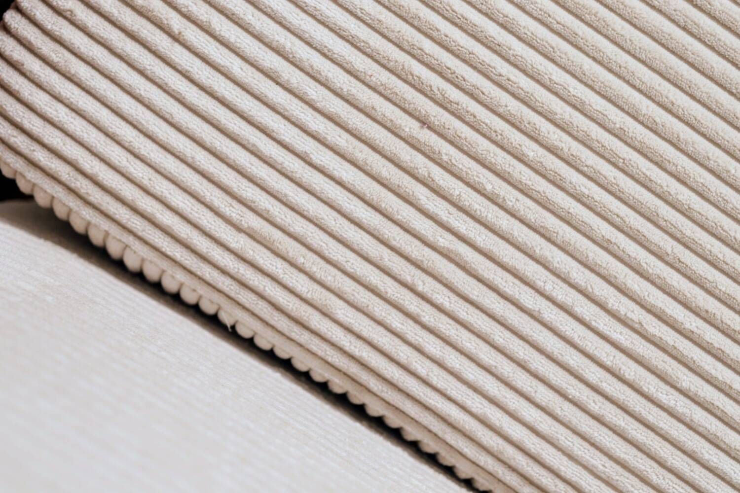 Vintage armchairs set of 2 brutalism off white corduroy
