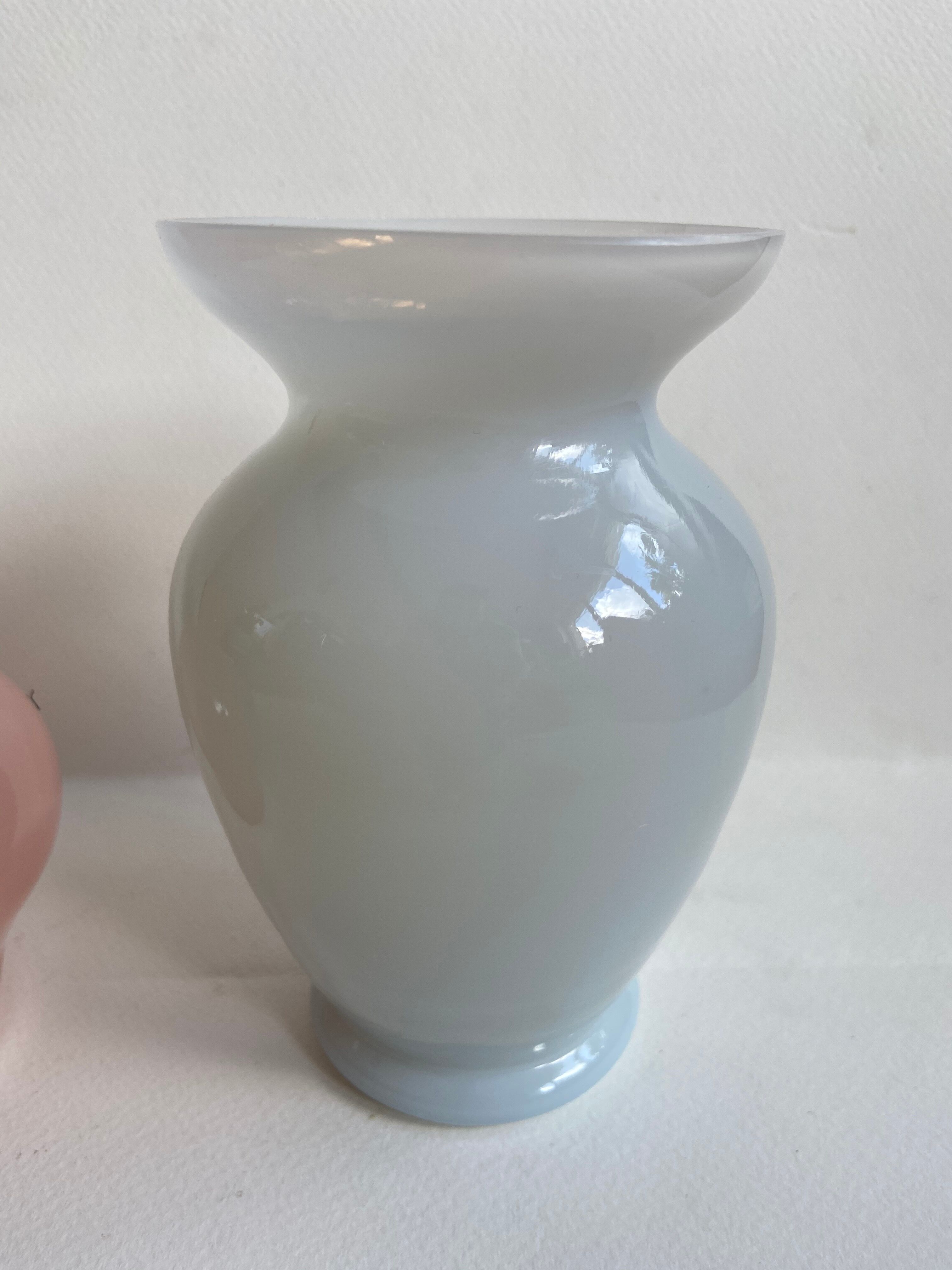 Pair of opaline vases