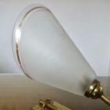 Pair of large wall lamps art deco 1930