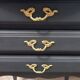 Pair of antique bedside tables