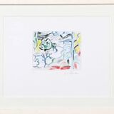 Lithograph - Roy Lichtenstein - Red Sky