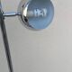 Vintage chrome eyeball floor lamp with adjustable ball spotlights