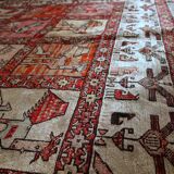 Vintage oriental handmade carpet 125cm x 183cm 1960s, 1c483