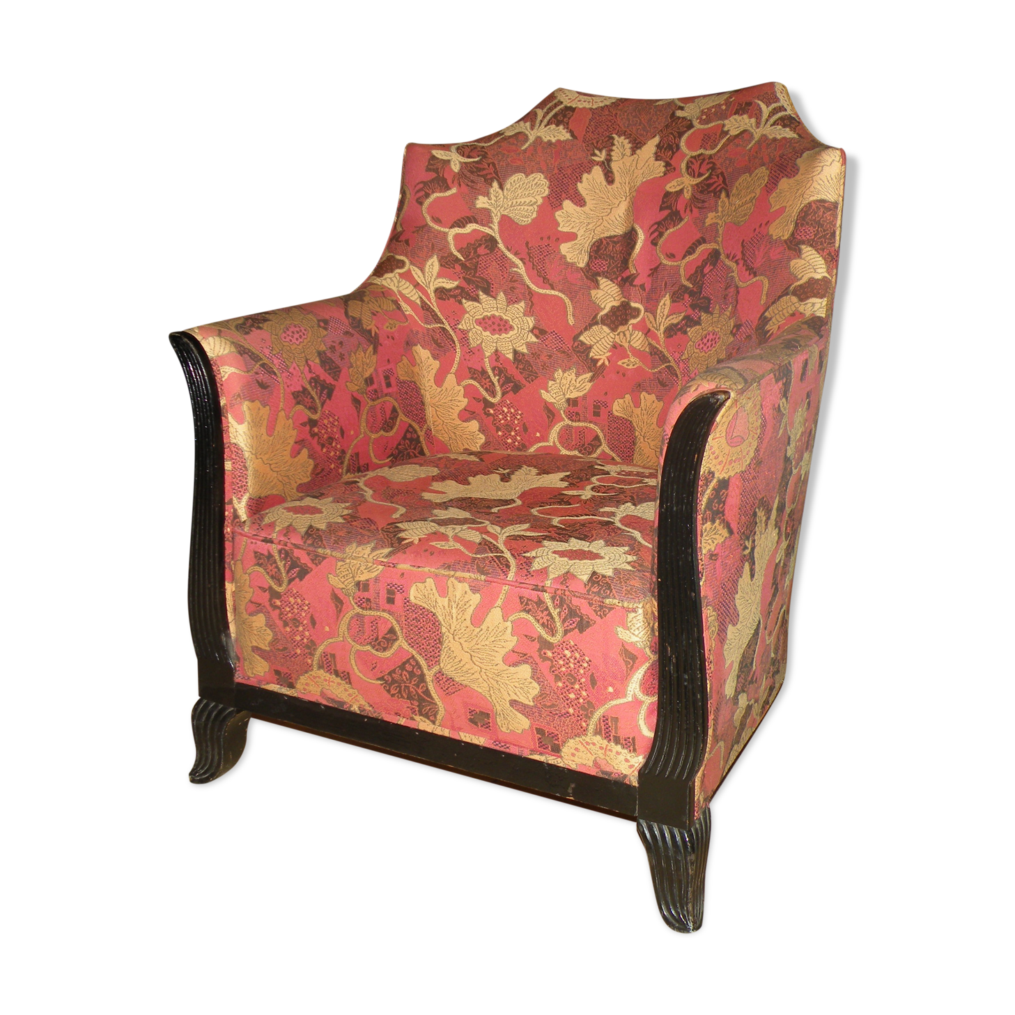 Fauteuil gondole époque art déco entièrement d'origine