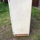 Vintage Mado sideboard with 4 doors and 2 drawers in beige lacquered plywood