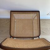 Chair cannage and wood design Cesca B32 Marcel Breuer