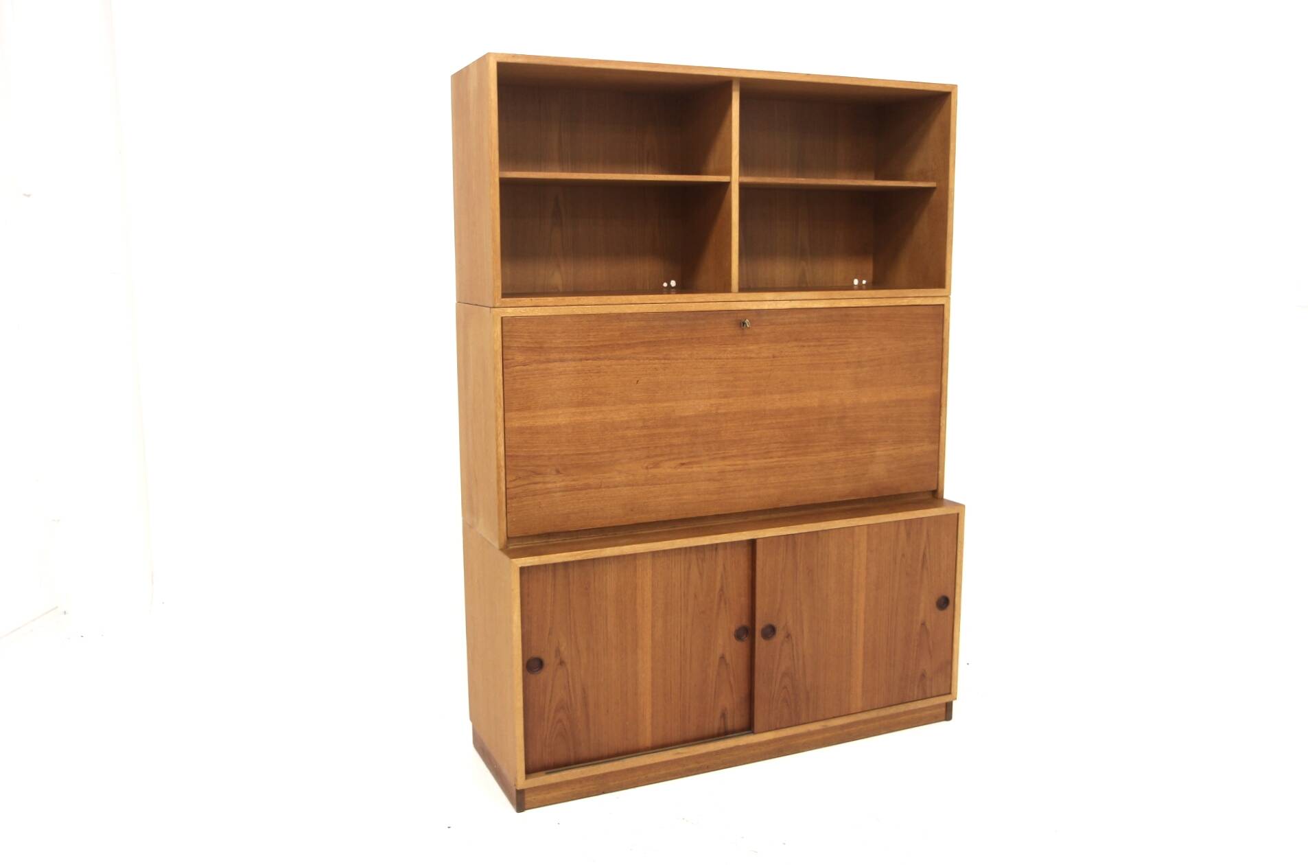 Scandinavian oak secretary Öresund, Børge Mogensen, Sweden, 1960