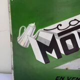 Café Montoux enameled plate