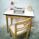 Vintage wood and Formica table