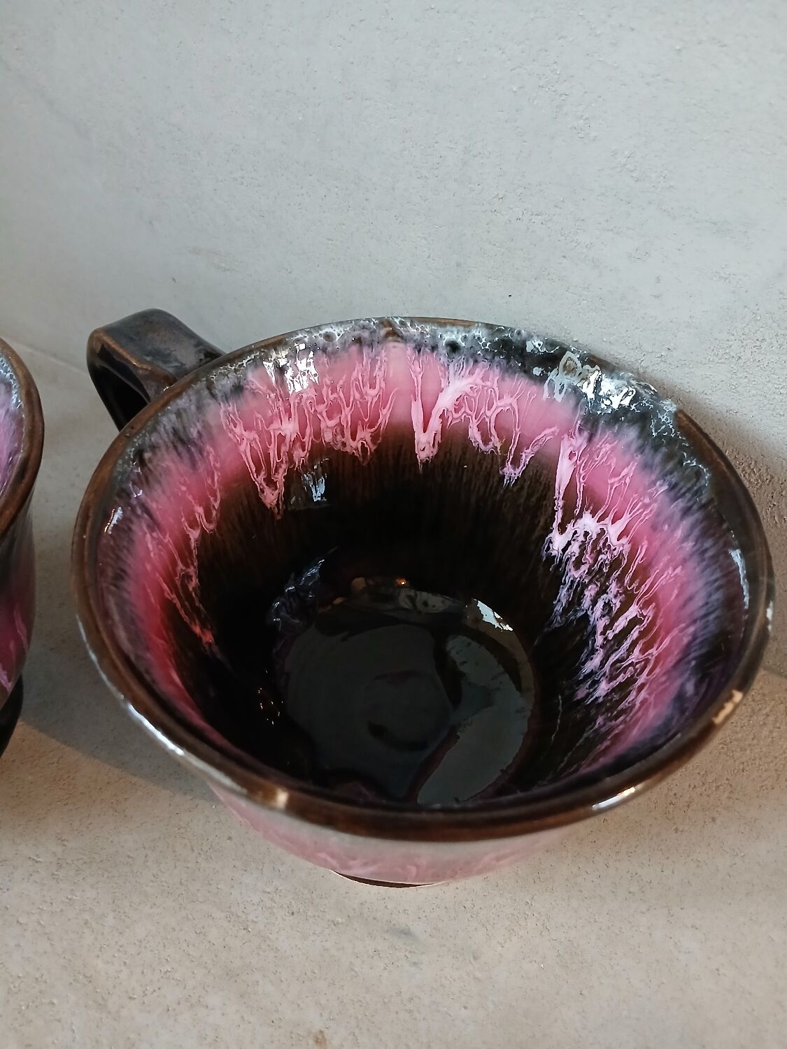 2 vintage cups and saucers