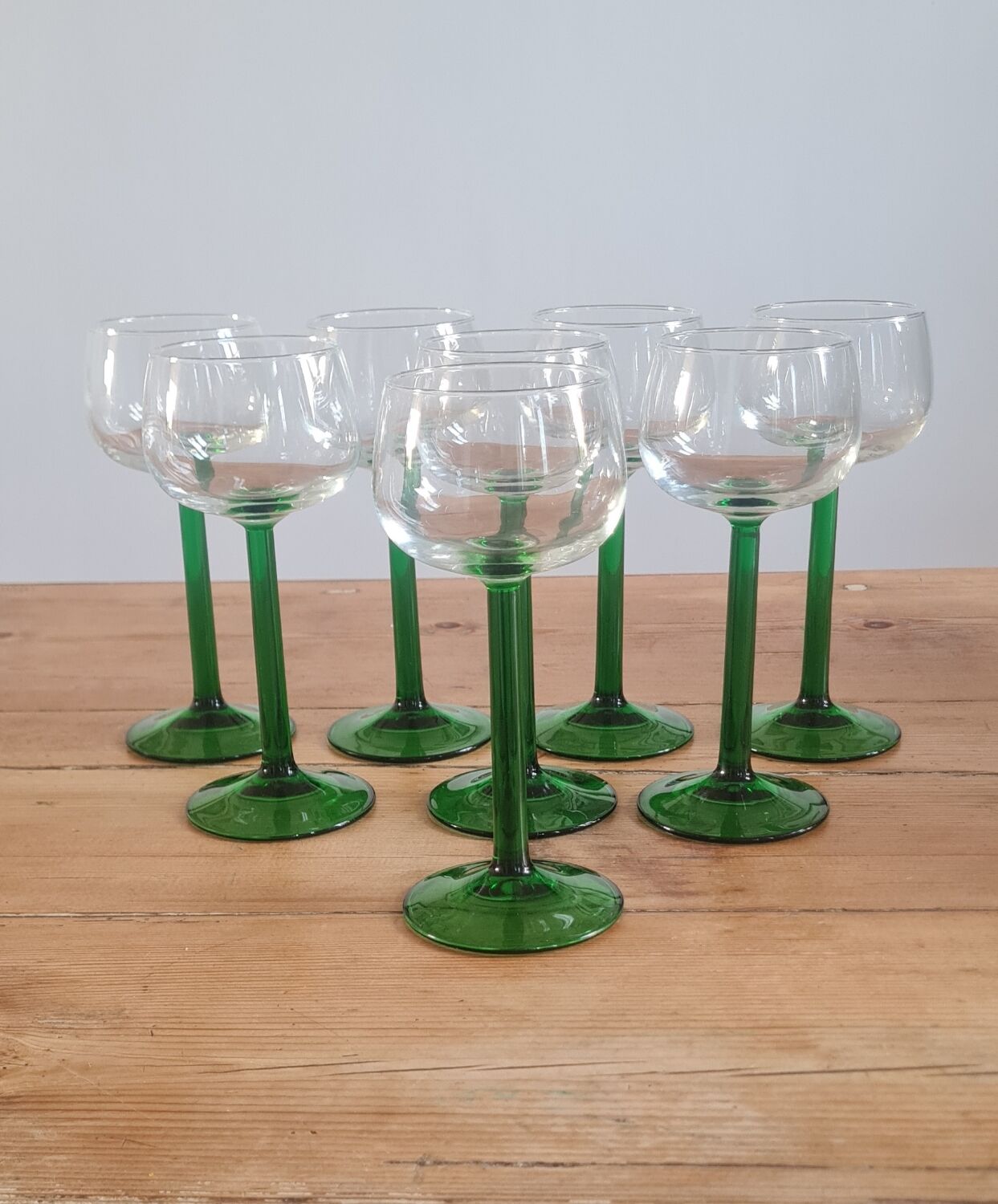 Service of 8 glasses Alsace