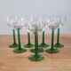 Service of 8 glasses Alsace