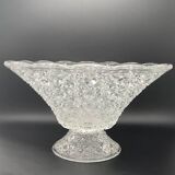 Presentation cup in worked glass
