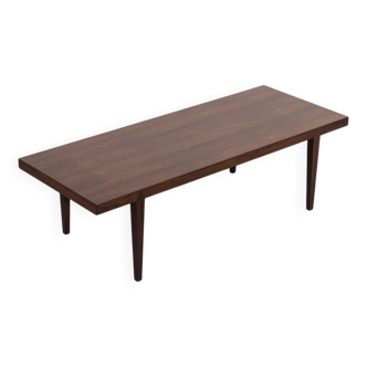 Rosewood coffee table by Erik Severin Hansen for Haslev 1960s