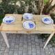 Small vintage farm table 1940 / 50