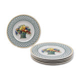 6 dessert plates Villeroy & Boch basket model