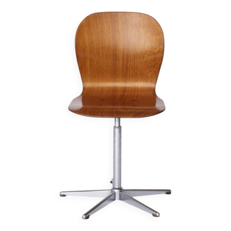 Vintage Pagholz Swivel Chair 1960s, Industrial School Chair