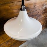 Space age lamp ufo pendant light, up and down 1970